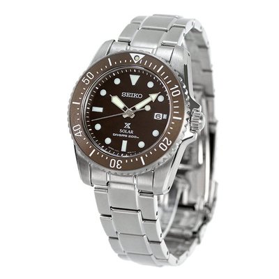 預購 SEIKO PROSPEX SBDN071 精工錶 39mm 潛水錶 太陽能 咖啡色面盤 鋼錶帶 男錶女錶