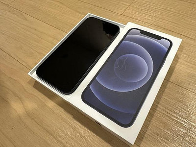 (降價)極新 iPhone12 iPhone 12 128G 黑色 6.1吋 台灣蘋果公司貨 機況和功能都非常良好