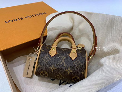 Shop Louis Vuitton Speedy monogram bag charm (M00544) by lifeisfun