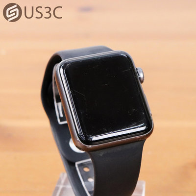 【US3C-板橋店】【一元起標】公司貨 Apple Watch 3 Nike+ 42MM GPS + LTE  灰 鋁金屬錶殼 蘋果手錶 智慧型手錶 二手手錶