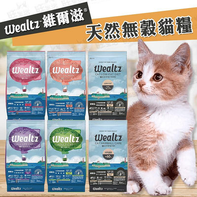 【WangLife】Ｗealtz 維爾滋 天然無穀寵物糧 全系列食譜 300g 貓糧 貓飼料【WM325】