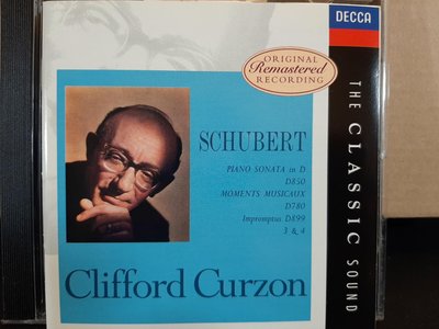 Curzon,Schubert-P.s D.850,Impromptu,Moments柯爾容鋼琴，演繹舒伯特-鋼琴奏鳴曲作品850，即興曲，樂興之時，早期日本版