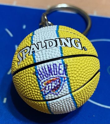 NBA隊徽小籃球鑰匙圈 奧克拉荷馬雷霆