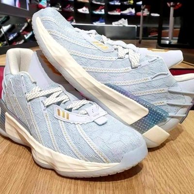 【正品】Adidas Dame 7 利拉德7代男子實戰防滑耐磨籃球 H67571慢跑鞋