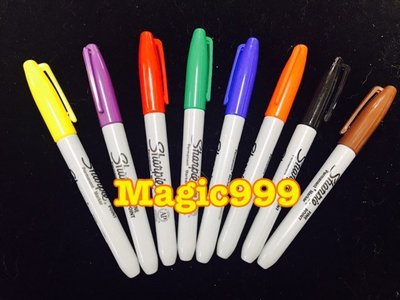 [MAGIC 999]魔術道具~魔術師專用SHARPIE~簽名用奇異筆 多款顏色 特賣一隻只要45NT