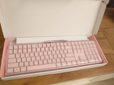 CHERRY 櫻桃 MX 3.0S RGB燈光 粉紅機械式鍵盤/中文/數字鍵/USB/茶軸~附盒
