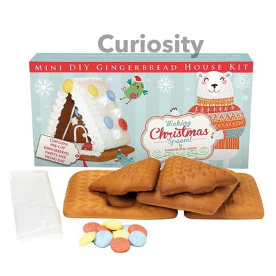 【Curiosity】限量商品！英國 迷你薑餅屋餅乾 DIY套裝組 180g 交換禮物 耶誕禮物 $750↘$499