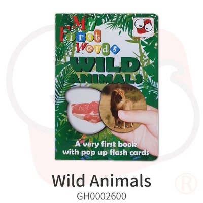 桌遊趣【KIDDY KIDDO】Wild Animals（童書） 三五好友 聚會 同樂 益智遊戲 淺能開發 寓教於樂