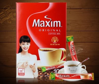韓國超熱賣~韓國知名大廠MAXIM三合一 拿鐵 /摩卡即溶咖啡/韓國即溶咖啡~韓國MAXIM咖啡