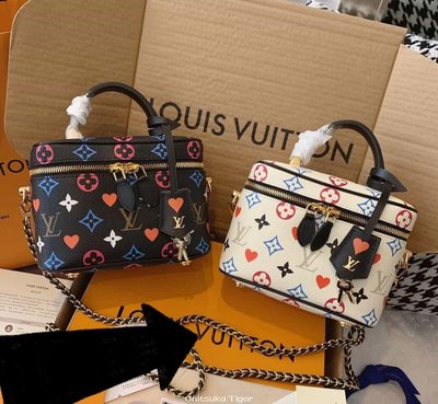 二手Louis Vuitton LV Game On Vanity PM 三彩化妝包M57482 M57458