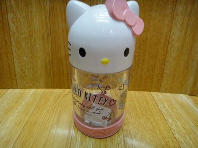 日本2017年kitty圖案---醬油罐---粉紅色