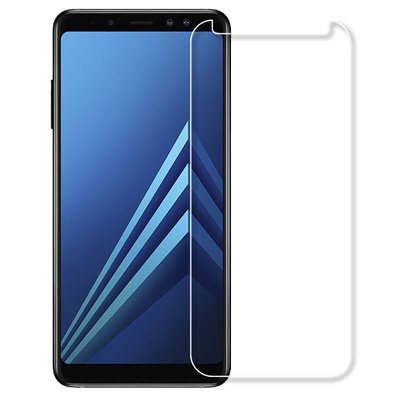 Samsung螢幕保護貼適用三星A8+ 2018鋼化膜2019高清A8S防爆A9屏保A9Pro手機防摔貼膜