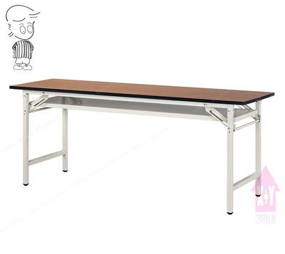 【X+Y 】艾克斯居家生活館     會議桌系列- 75*180 直角木紋會議桌.摺疊桌-可當補習班課桌.台南市辦公傢俱