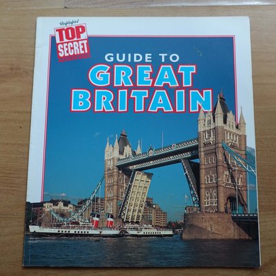 【英文童書】-- Guide to Great Britain  --***愛麗絲夢遊*** 英4