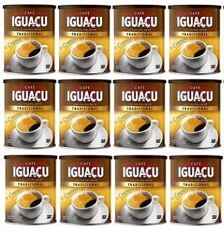 《12瓶》巴西 Cafe Iguacu Tradicional 伊瓜蘇 頂級冷凍顆粒即溶咖啡 200g 黑咖啡 研磨細粉＊小容容＊