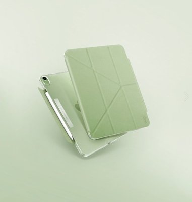 [現貨 ]UNIQ Camden抗菌磁吸支架多功能極簡透明保護套iPad Air4 10.9/Pro11吋