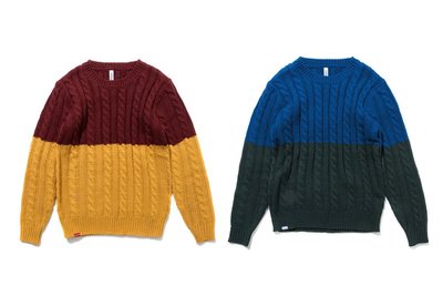 { POISON } DeMarcoLab 50/50 CABLE KNIT SWEATER 特殊勾花織紋 可機洗毛衣
