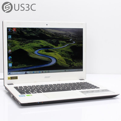 【US3C-台南店】【一元起標】宏碁 Acer E5-474G 14吋 FHD i5-6200U 4G 120G SSD+1TB HDD 940M 二手筆電