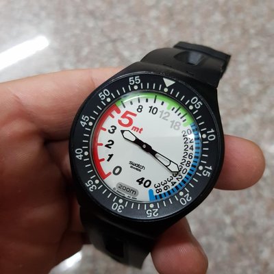＜行走中＞45mm 大錶徑 SWATCH 錶扣損 通通便宜賣 ☆潛水錶 水鬼錶 E盒  機械錶