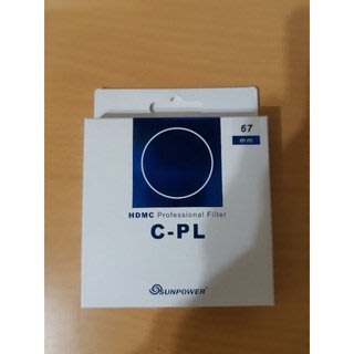 實拍 SUNPOWER TOP1 CPL 67mm 67 C-PL HDMC 濾鏡 鏡片