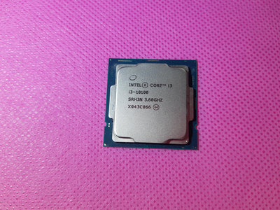 格里菲樂園 ~ Intel I3 10100  CPU 3.6 GHz 1200腳位