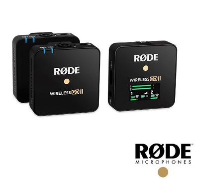 [附保證卡] RODE Wireless GO II 一對二微型無線麥克風 ~正成公司貨