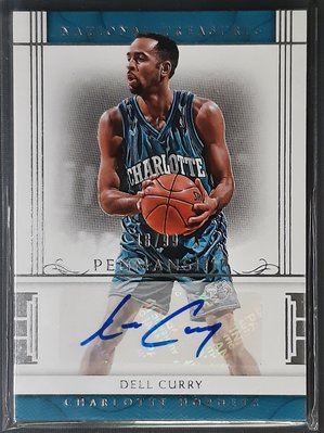 Dell Curry 2016-17 National Treasures Auto /99