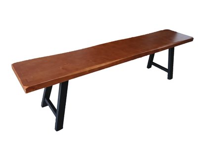 【生活家傢俱】SN-327-3：北歐雲杉5.3尺實木長凳【台中家具】工業風餐椅 實木椅 長板凳 長椅 烤漆鐵腳 台灣製造