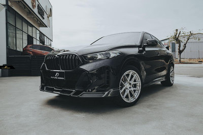 【政銓企業有限公司】BMW G06 X6 小改款 LCI  專用 FD 品牌 高品質 碳纖維 卡夢 前下巴 免費安裝 現貨