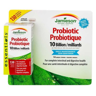 加拿大 Jamieson Probiotic 複合式益生菌膠囊 14菌種 100億活菌 130粒