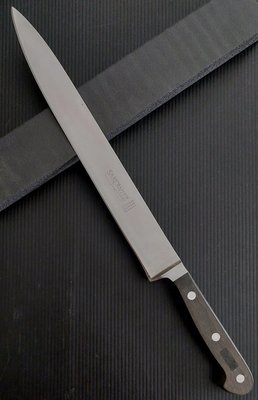 G 《 二手 》德國HOFFRITZ   25.5公分片刀 德國製 牛肉刀魚刀 片肉刀 萬用刀