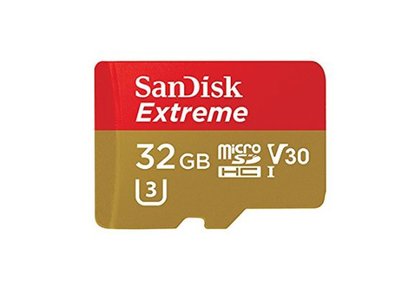 ☆昇廣☆【限量出清】SANDISK Extreme U3 V30 Micro-SDHC 32GB C10 90MB