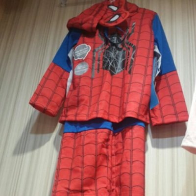 【安琪拉 美國童裝】Disney Store 美國迪士尼蜘蛛人長袖睡衣褲/家居服, 還有鋼鐵人美國隊長浩克雷神索爾