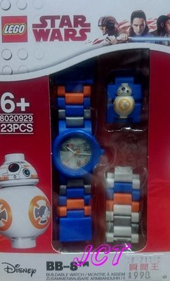 JCT LEGO樂高手錶─STAR WARS系列 BB-8 802311