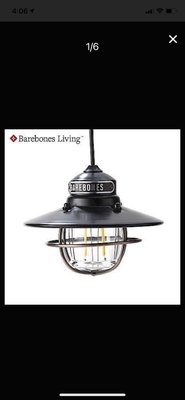 Barebones 垂吊營燈Edison Pendant Light LIV-264 / 營燈、燈具、USB充電