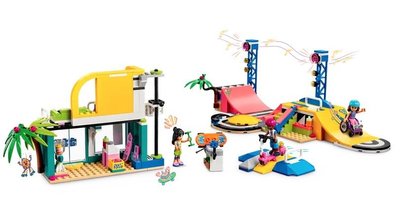 LEGO 樂高 41751 Friends 滑板公園 外盒:48*28*6cm 431pcs