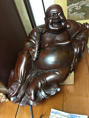 李松林國寶級彫刻家彌勒佛