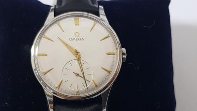 OMEGA 歐米茄 小秒針大錶徑手動上鍊古董錶