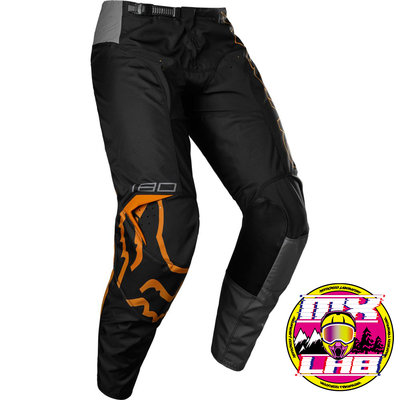 𝕸滑胎實驗室𝖃 Fox® 180 Skew 野褲 褲子 黑/橘/灰 越野 滑胎 林道