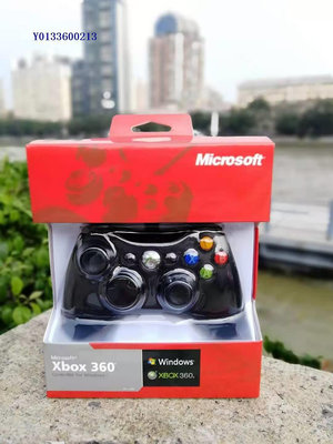 全新微軟XBOX360游戲手柄 Xbox360有線手柄 PC電腦Stea帶震動