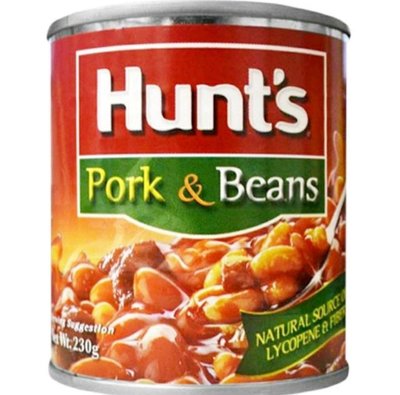菲律賓Hunts Pork Beans 白豆罐/1包/230g