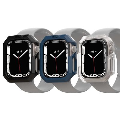 森尼3C-UAG  Apple Watch8/7 45/41mm 耐衝擊保護殼 蘋果錶殼-品質保證