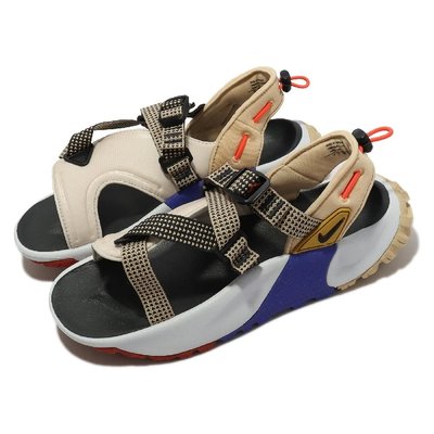 =CodE= NIKE W ONEONTA SANDAL 民族風綁帶涼鞋(卡其黑灰)DJ6601-100 羅馬拖鞋 女男