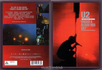 U2 - Under A Blood Red Sky Live At Red Rocks (DVD)