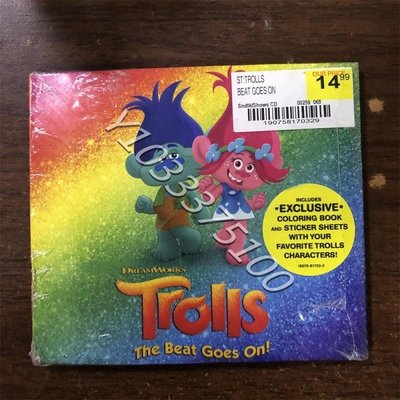 現貨CD DreamWorks Trolls - The Beat Goes On! OM未拆 唱片 CD 歌曲【奇摩甄選】9931097