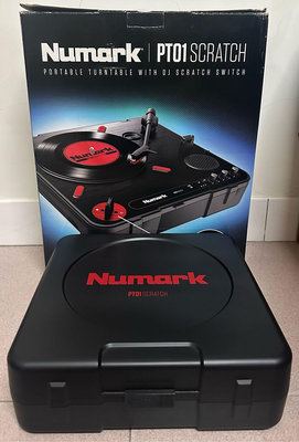 Numark PT01 Scratch 攜帶型唱盤 小唱盤 內建喇叭 可電池供電 可錄音 刷碟