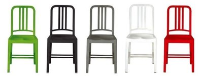 【台大復刻家具】塑膠海軍椅 PP塑料 Emeco Style 111 Navy Chair【A級新料_不摻廢料】可樂椅