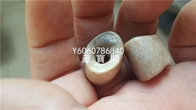 藏寶閣（古玩玉石）一對文化期高古玉珠子三千年以上包老包真古珠老珠子古玉 Cyqx1179