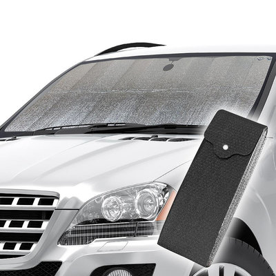 新款好收納氣泡摺疊遮陽板-休旅車 車用遮陽板 防塵 防污 遮光罩 隔熱