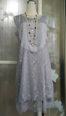 專櫃 LORANZO ROMANZA 蕾絲洋裝